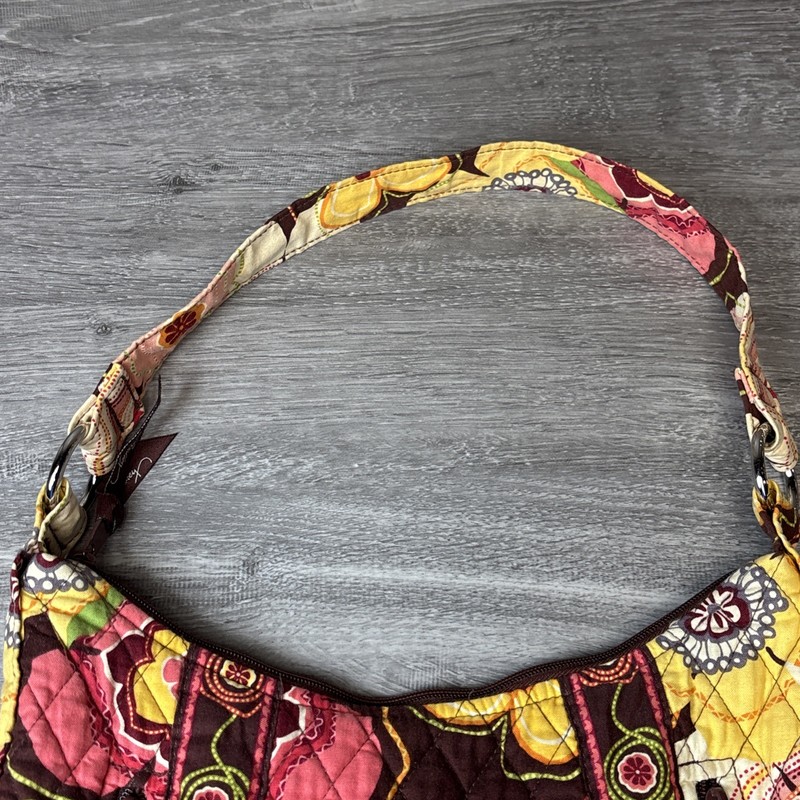 Vera Bradley women's Buttercup Hobo Shoulder Sling Bag Purse 13” Summer gallery