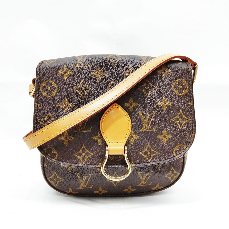 Louis Vuitton LV Shoulder Bag Mini Saint Cloud Brown Monogram 3973714