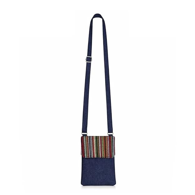 Jute Denim Earthy Sling Bag