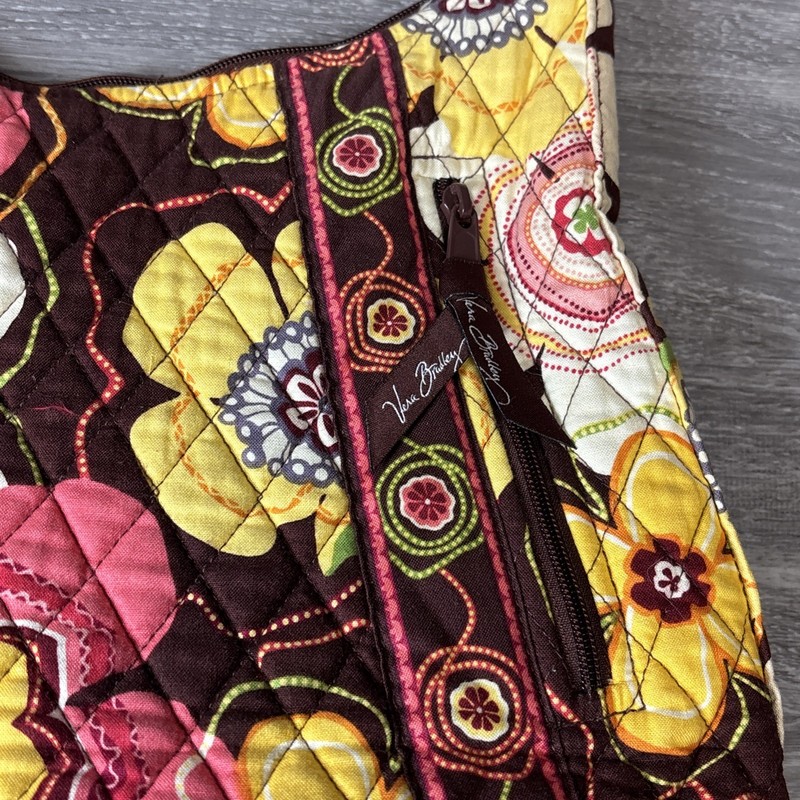Vera Bradley women's Buttercup Hobo Shoulder Sling Bag Purse 13” Summer gallery