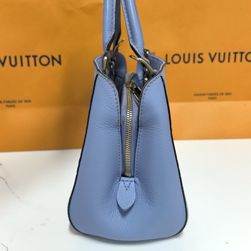 Louis Vuitton Montaigne BB Light Blue Monogram Empreinte Leather Top Handle gallery