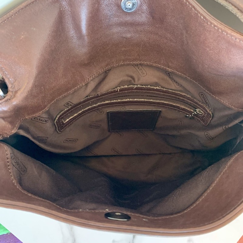 Vintage 90s Coach Mahogany Whitney Hobo Satchel - Excellent Condition gallery