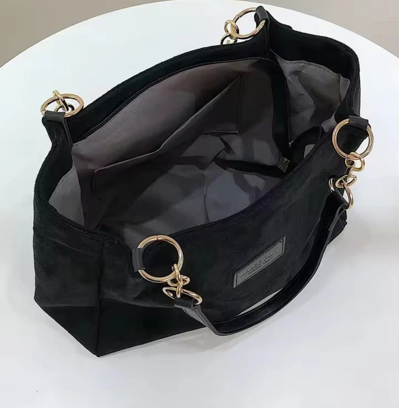 Casual Suede Large Capacity Bag For Women Travel Simple Shoulder Bag Tote Bag gallery