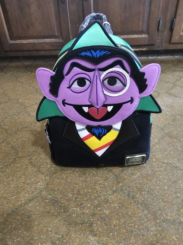 Count Von Count Cosplay Loungefly Mini Backpack Bag