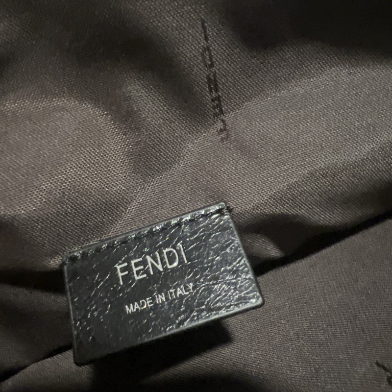 Fendi By The Way Handbag Mini Light Blue Leather READ” gallery