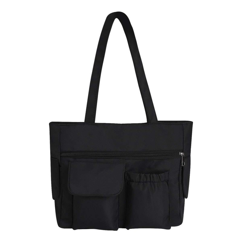 Large Capacity Canvas Tote Bags for Work Commuting Carrying Bag College Style