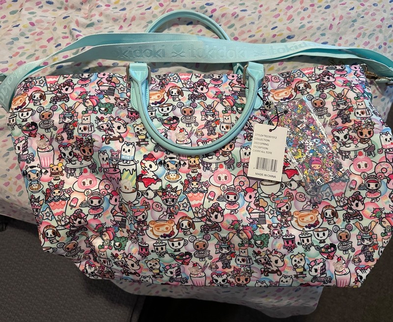 Tokidoki Sweet Cafe 2023 Spring All Tote Bag