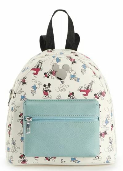 Disney’s Mickey Mouse & Friends Toss Print Mini Backpack NWT