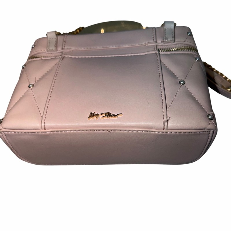 Betsey Johnson Kitsch Mirror Mirror Vanity Crossbody Bag Used gallery