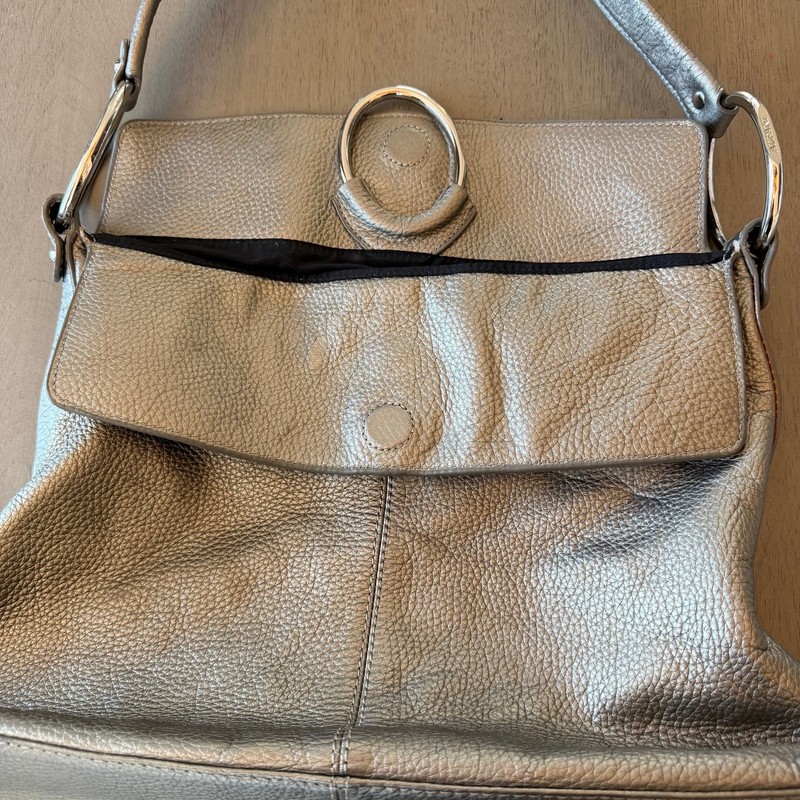 Alfani Metallic Silver Purse gallery