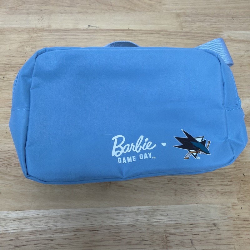 San Jose Sharks Barbie GameDay Crossbody Bag (blue)