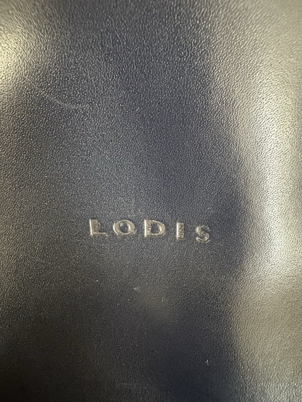 LODIS Large Flap Top Tote Bag In Kelly Navy Green 15x12x3” Laptop Card Organizer gallery