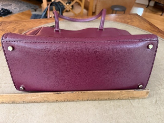 Kate Spade NY Newbury Lane Briar Saffiano Leather XL Cherrywood Tote gallery