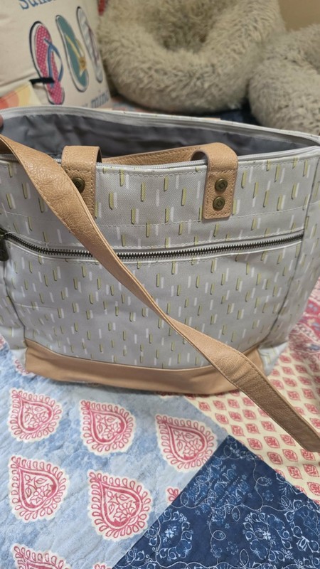 NWOT Thirty-One Step Up Tote Dashing Dash