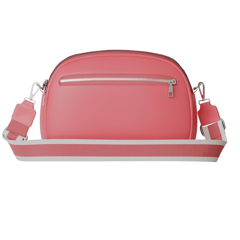 Ladies Cross Body Shoulder Waist Bag Crossover Genuine Vegan Leather 30626 gallery