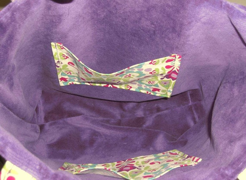 Purple Passion Tote Bag Handbag Purse Reversible with Pockets gallery