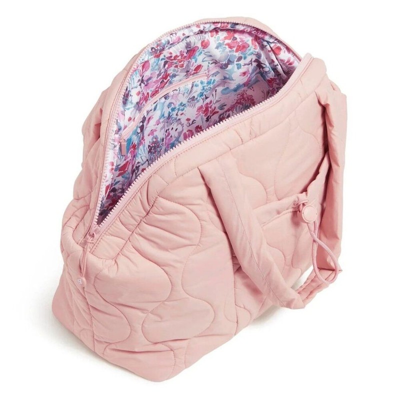 Vera Bradley Featherweight Tote Bag Rose Quartz-NWT gallery