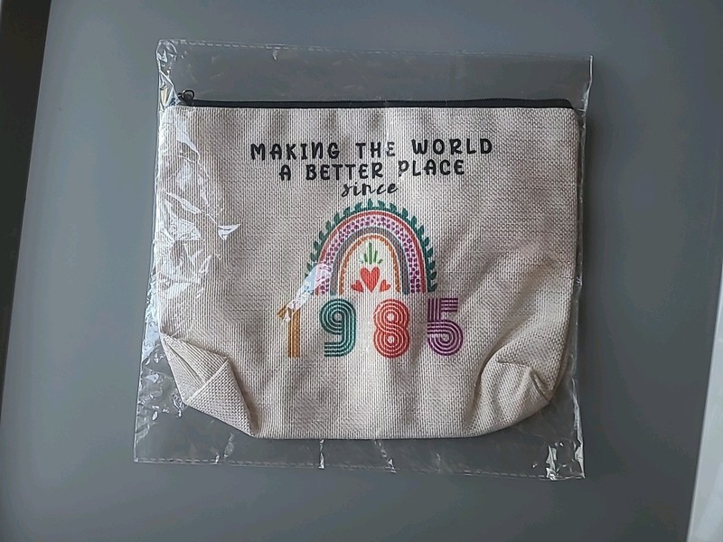 New Sewn Bag: "Making The World A Better Place Since 1985"