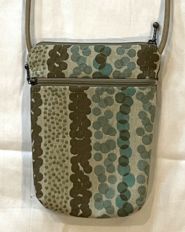 Maruca Designs Colorado Fabric Crossbody Bag Purse 7 X 5 inches
