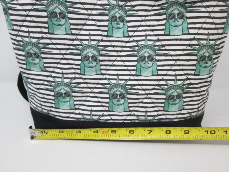Statue of Liberty Purse Tote Bag Handmade USA 2026 Patriotic American OOAK gallery