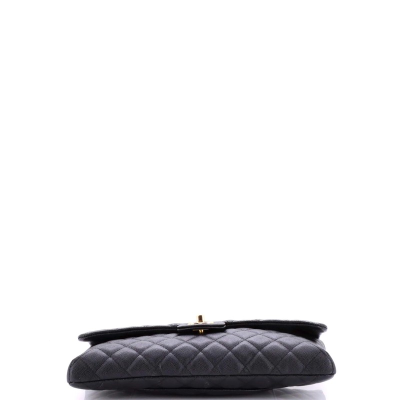 Chanel Classic Flap Clutch Quilted Caviar gallery