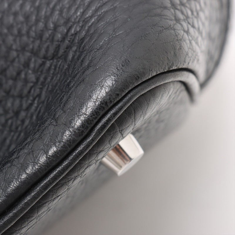 Extremely Rare ◇ HERMES Picotin 22 mm Handbag, Black with Silver Hardware gallery