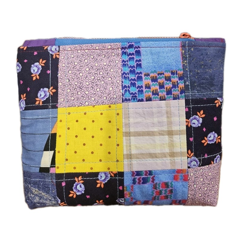 Handmade Patchwork Quilted Pouch