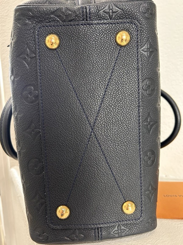 LOUIS VUITTON Speedy Bandoulière 25 Empreinte Noir M40762 France gallery