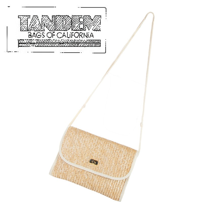 Waves by Tandem Bags of California -Woven Shoulder/Crossbody Bag