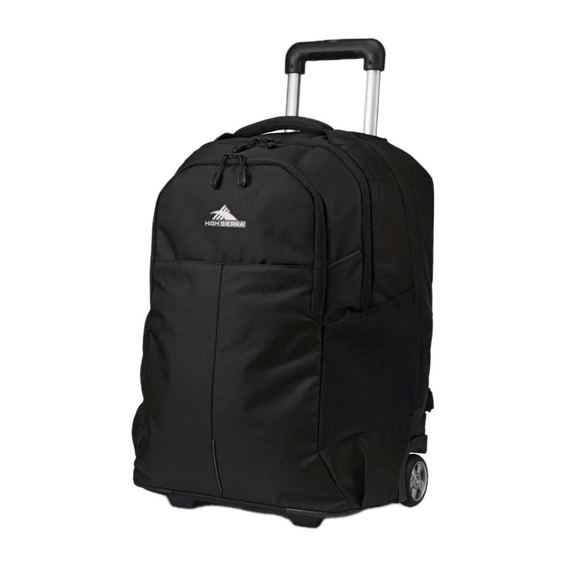 High Sierra Powerglide Pro Backpack BLACK OR SILVER HEATHER New Free Shipping