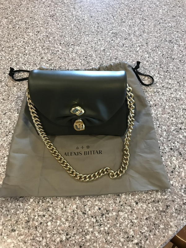 Alexis Bittar Ruched Pillow Handbag NWT