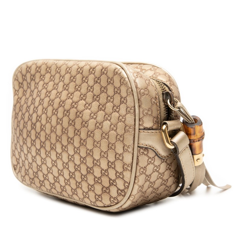 Gucci Metallic Microguccissima Sunshine Disco Camera Bag Bag gallery