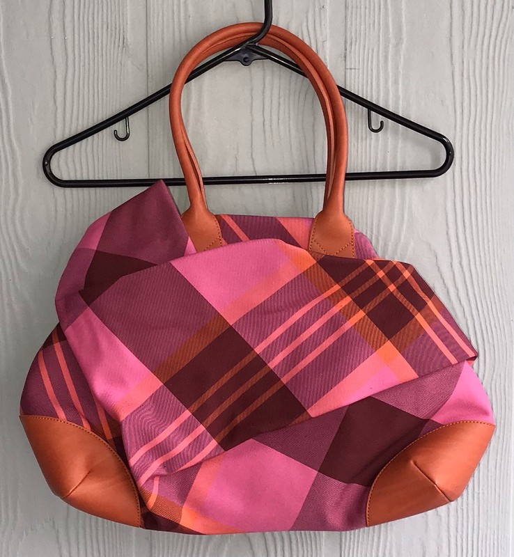 VIVIENNE WESTWOOD AUTUMN/WINTER TARTAN, YASMINE SATCHEL TOTE, MULTICOLOR, 2012!