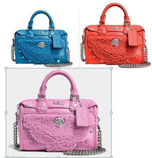 NWT Coach 36478 Rhyder Satchel 18 In Shearing