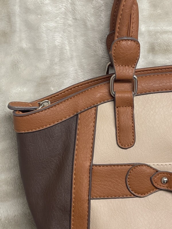 Rossetti Sass N Tass Satchel Shoulder Bag Tote Handbag Purse Braided Straps gallery