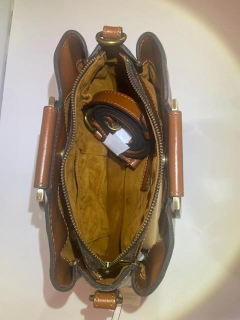 NWT_Patricia Nash_Renna Floral Satchel_Metal Accents_Leather Strap_Crossbody gallery