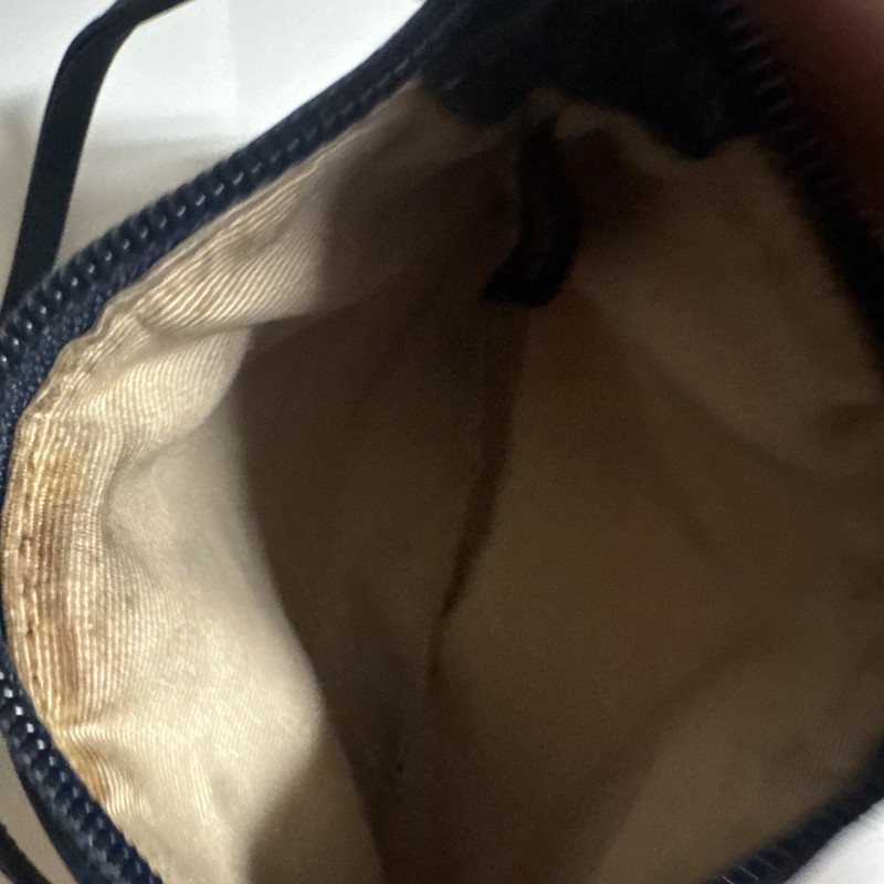 Coach Multicolor Geometric Zip-Top Wristlet Bag Wrist Strap Lined Gold gallery