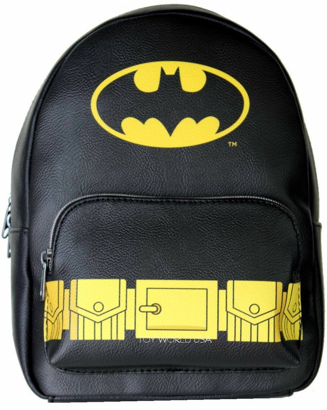 Funko Batman Mini Backpack Black/Faux Leather Target Exclusive