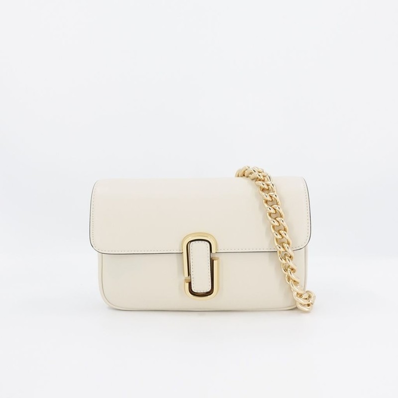 Marc Jacobs Women's The J Marc Classic Crossbody Shoulder Bag White OS gallery