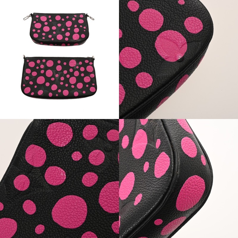 LOUIS VUITTON Monogram Ann Platt Multi Pochette Noir M46421 800000140390000 gallery