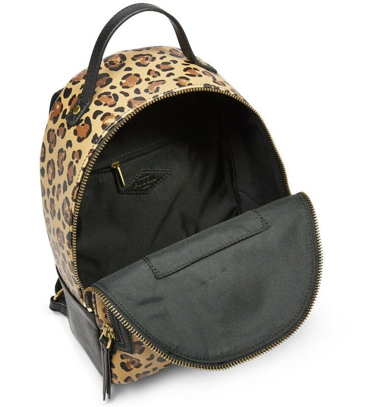 Fossil Felicity Backpack Cheetah SHB2347989 Leopard Animal Print Leopardo NWT F gallery
