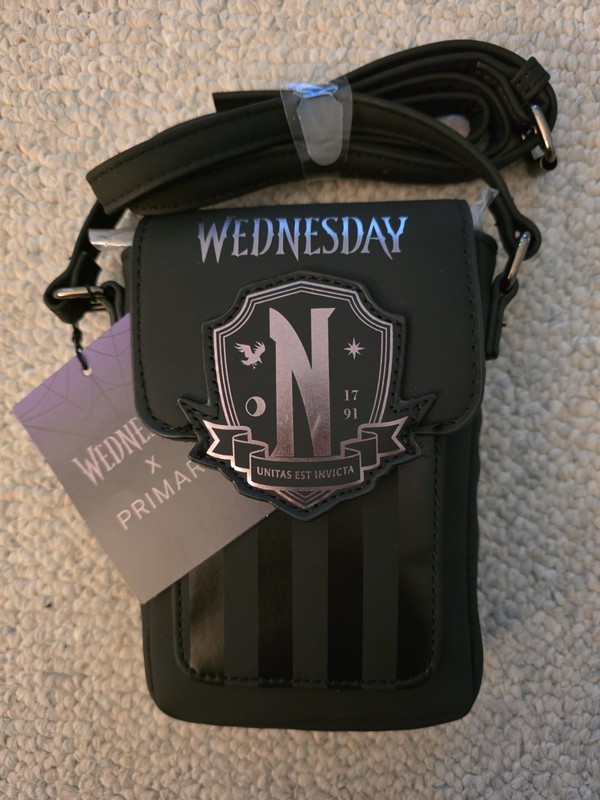 Wednesday Addams Crossbody Cellphone Bag
