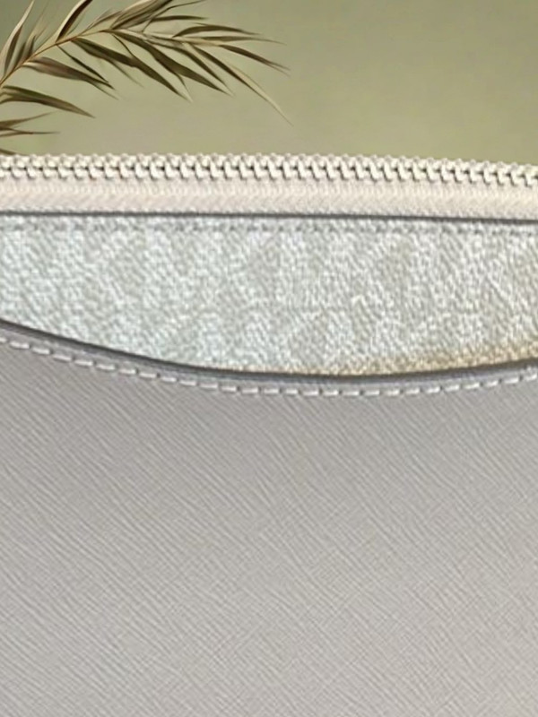 Michael Kors Arden Medium Shoulder Crossbody Purse Bag Grey Handbag Messenger MK gallery