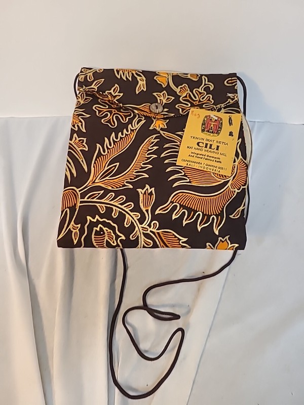 Tenun Ikat Setia Hand Weave Batik Bag Purse