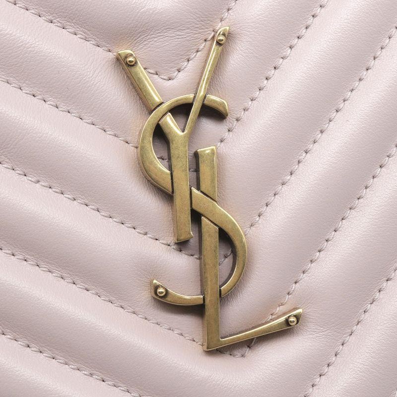 SAINT LAURENT Bag: Lou 520534 Pink W22H15D6cm w/dust bag; gallery