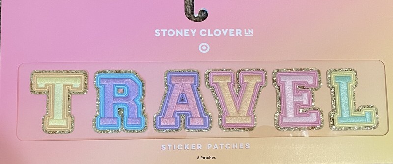 Stoney Clover Lane x Target 5pc TRAVEL Patch Pack – IN HAND MultiColor Adhesive