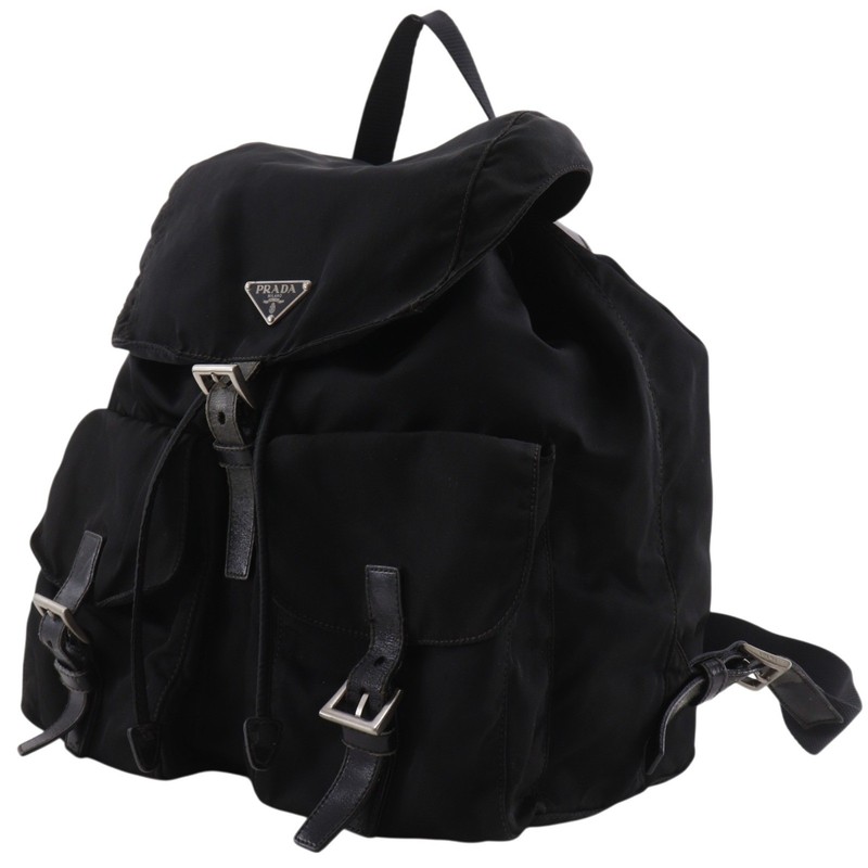 PRADA Backpack Backpack Daypack black Nylon Women gallery
