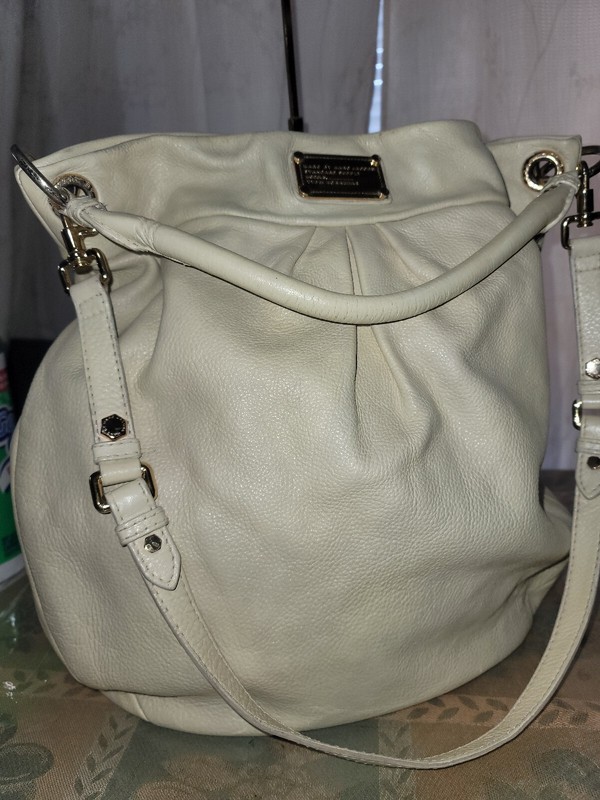 MARC by MARC JACOBS Standard Supply Workwear leather Shoulder HANDBAG-see descri