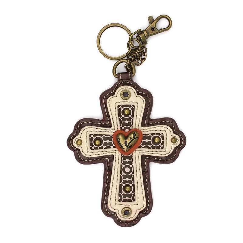 CHALA Cross Key Fob NWT