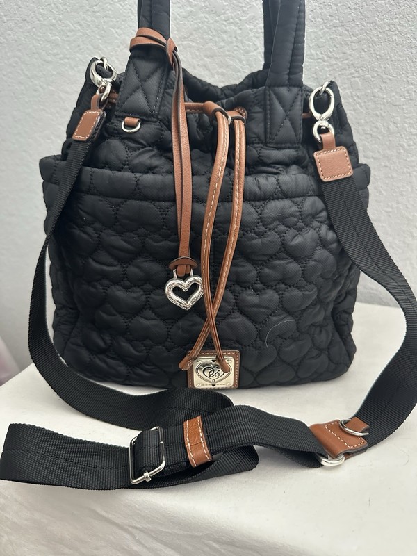 BRIGHTON HEART To HEART KENNY CONVERTIBLE ORGANIZER BACKPACK Purse